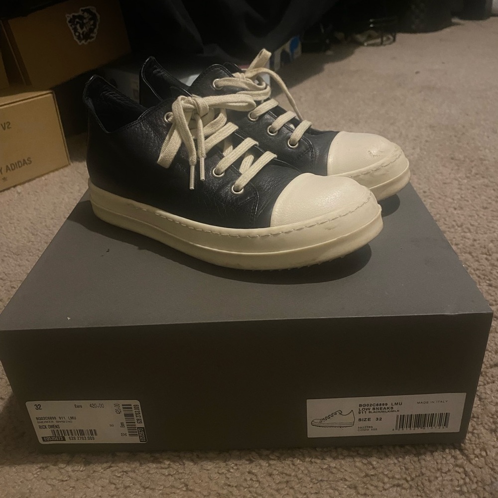 Kids Rick Owen’s low tops